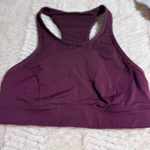 Lululemon Racerback Sports Bra - Plum size 6